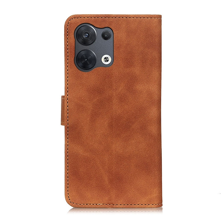 KHAZNEH Retro Texture Horizontal Flip Leather Phone Case