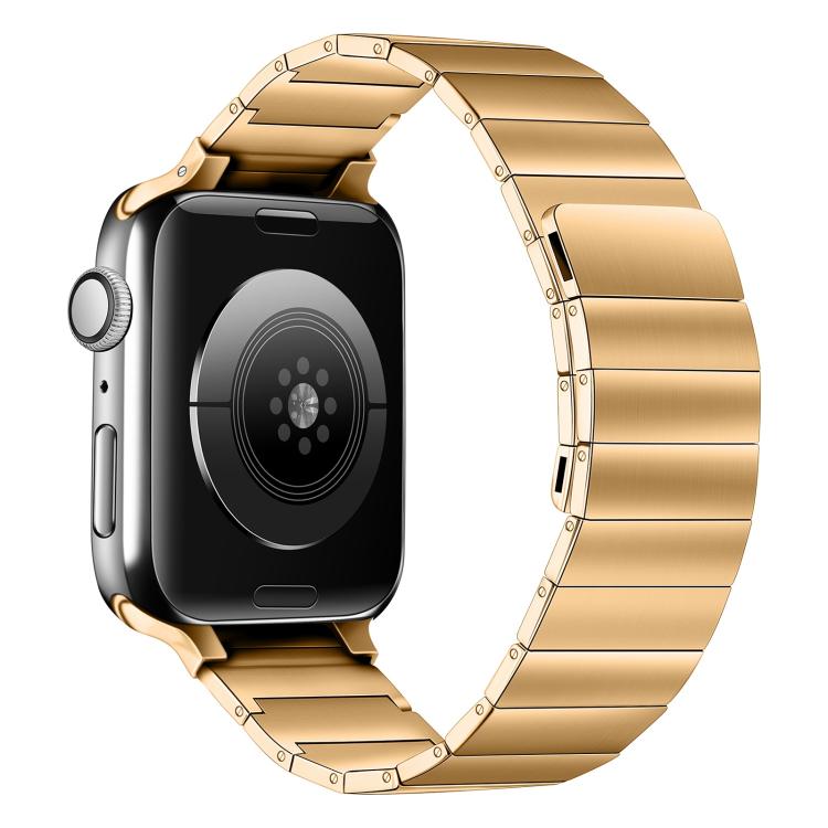 Magnetic Steel Watch Band For Apple Watch Series, 7 41mm / 6&amp;SE&amp;5&amp;4 40mm / 3&amp;2&amp;1 38mm, 7 45mm / 6&amp;SE&amp;5&amp;4 44mm / 3&amp;2&amp;1 42mm