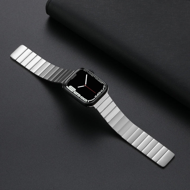 Magnetic Steel Watch Band For Apple Watch Series, 7 41mm / 6&amp;SE&amp;5&amp;4 40mm / 3&amp;2&amp;1 38mm, 7 45mm / 6&amp;SE&amp;5&amp;4 44mm / 3&amp;2&amp;1 42mm