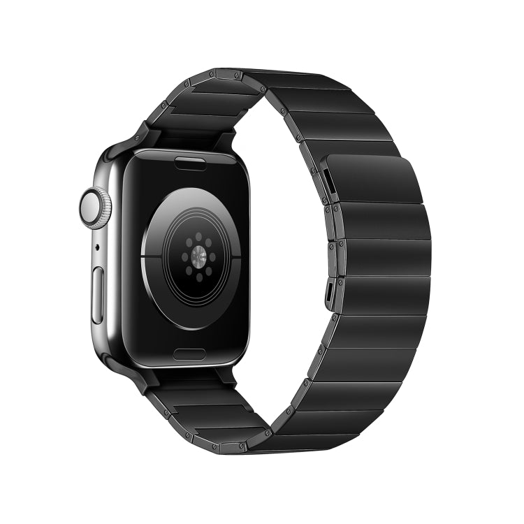 Magnetic Steel Watch Band For Apple Watch Series, 7 41mm / 6&amp;SE&amp;5&amp;4 40mm / 3&amp;2&amp;1 38mm, 7 45mm / 6&amp;SE&amp;5&amp;4 44mm / 3&amp;2&amp;1 42mm