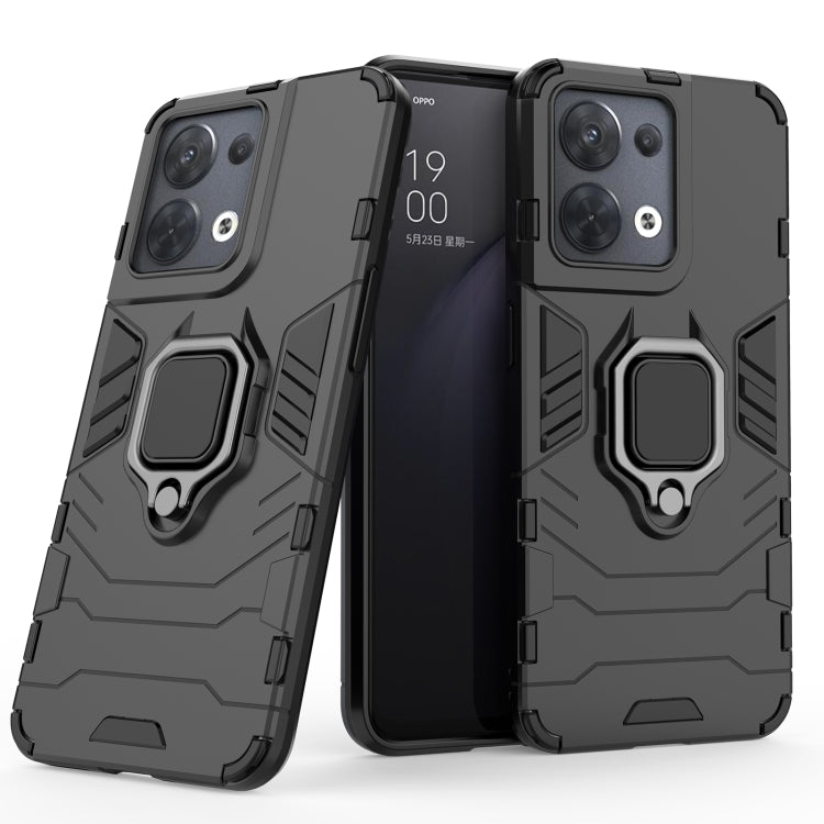 Shockproof PC + TPU Protective Phone Case with Magnetic Ring Holder, For OPPO Reno8, For OPPO Reno8 Pro, For OPPO Reno8 Pro+