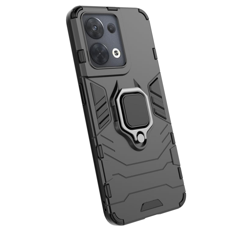 Shockproof PC + TPU Protective Phone Case with Magnetic Ring Holder, For OPPO Reno8, For OPPO Reno8 Pro, For OPPO Reno8 Pro+