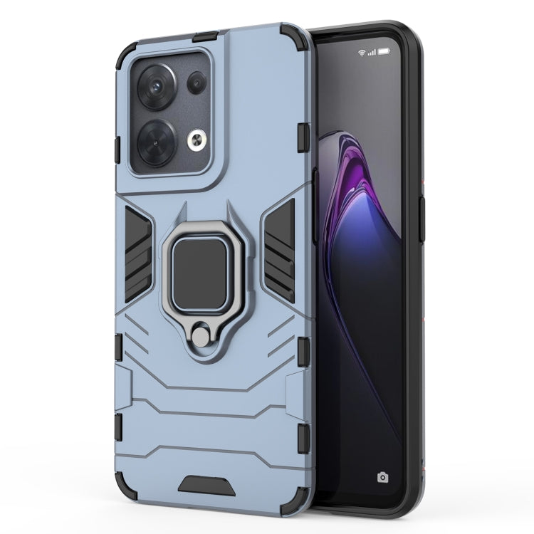 Shockproof PC + TPU Protective Phone Case with Magnetic Ring Holder, For OPPO Reno8, For OPPO Reno8 Pro, For OPPO Reno8 Pro+