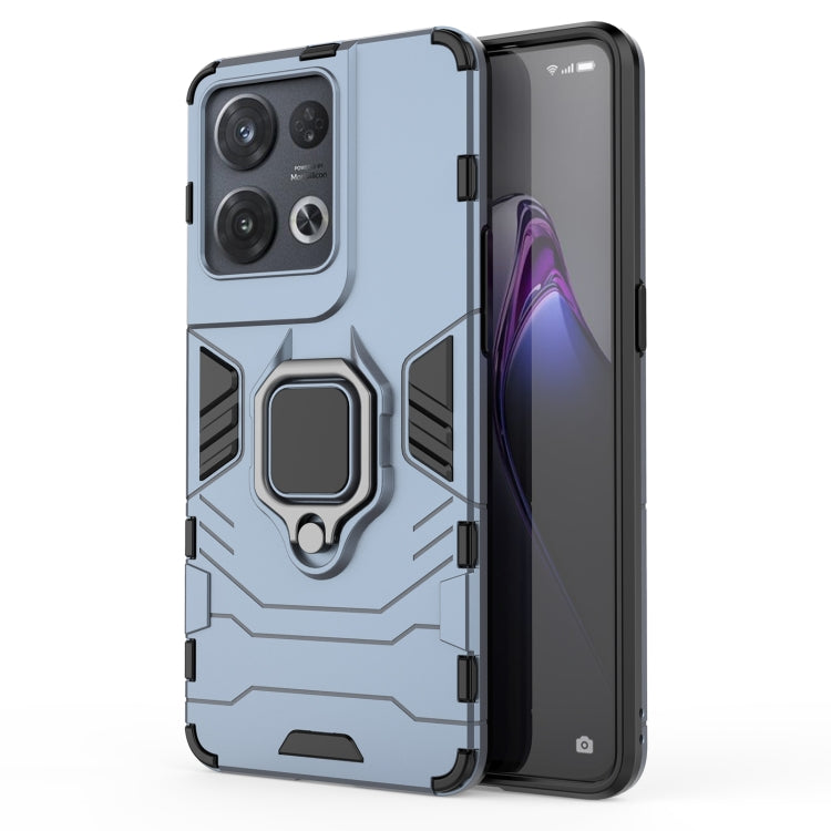 Shockproof PC + TPU Protective Phone Case with Magnetic Ring Holder, For OPPO Reno8, For OPPO Reno8 Pro, For OPPO Reno8 Pro+