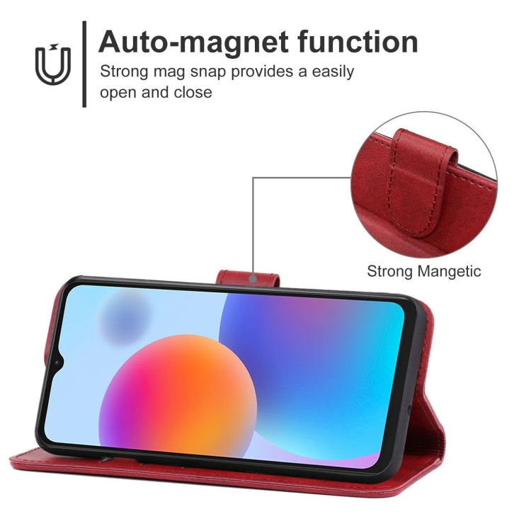 Leather Phone Case, For ZTE Blade A72 2022