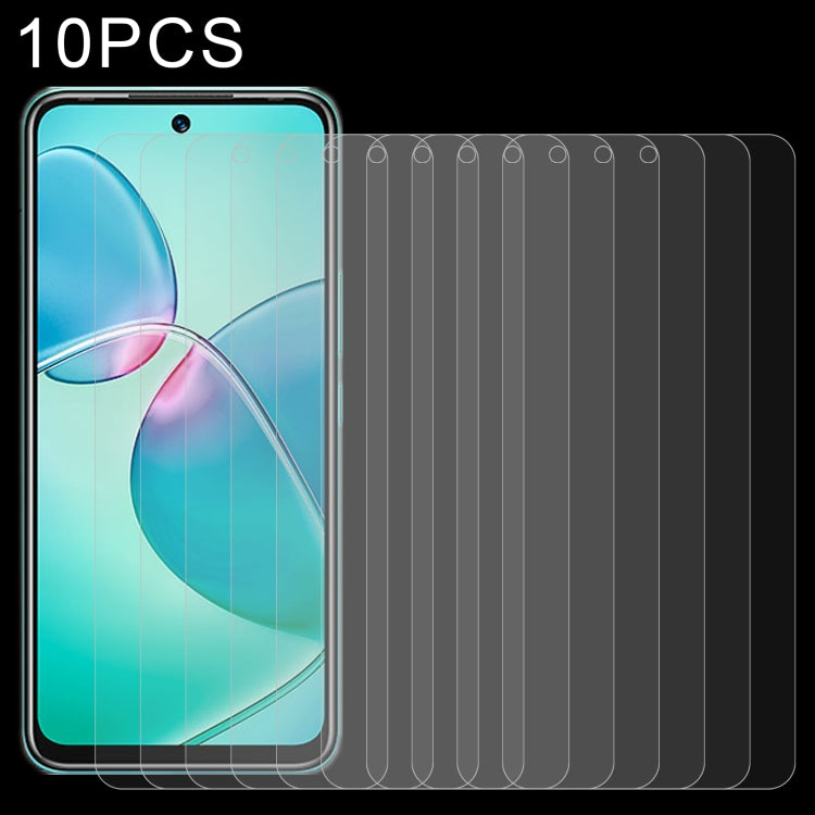 10 PCS 0.26mm 9H 2.5D Tempered Glass Film, For Tecno Camon 19 (10 PCS), For Tecno Camon 19 Neo (10 PCS), For Tecno Camon 19 Pro (10 PCS), For OPPO Realme C30 / C30s (10 PCS), For Infinix Hot 12 Play (10 PCS)