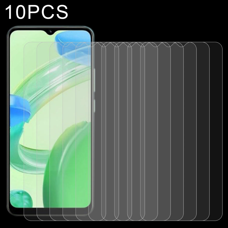 10 PCS 0.26mm 9H 2.5D Tempered Glass Film, For Tecno Camon 19 (10 PCS), For Tecno Camon 19 Neo (10 PCS), For Tecno Camon 19 Pro (10 PCS), For OPPO Realme C30 / C30s (10 PCS), For Infinix Hot 12 Play (10 PCS)