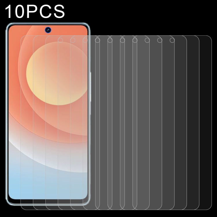 10 PCS 0.26mm 9H 2.5D Tempered Glass Film, For Tecno Camon 19 (10 PCS), For Tecno Camon 19 Neo (10 PCS), For Tecno Camon 19 Pro (10 PCS), For OPPO Realme C30 / C30s (10 PCS), For Infinix Hot 12 Play (10 PCS)