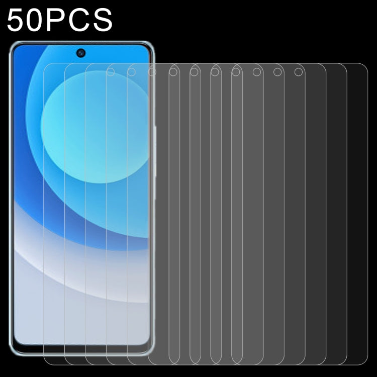 50 PCS 0.26mm 9H 2.5D Tempered Glass Film, For Tecno Camon 19 (50 PCS), For Tecno Camon 19 Neo(50 PCS), For Tecno Camon 19 Pro(50 PCS), For OPPO Realme C30 / C30s (50 PCS), For Infinix Hot 12 Play (50 PCS)