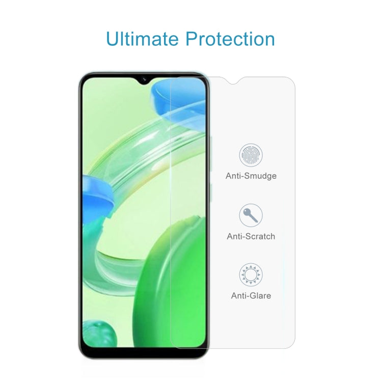 0.26mm 9H 2.5D Tempered Glass Film, For OPPO Realme C30 / C30s (1 PC)