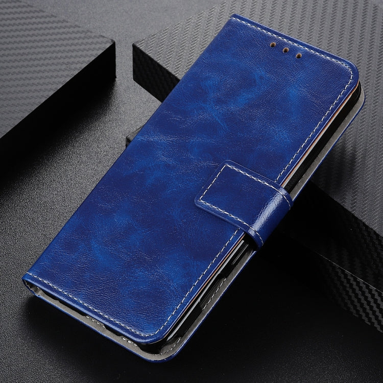 Retro Crazy Horse Texture Horizontal Flip Leather Case with Holder &amp; Card Slots &amp; Photo Frame &amp; Wallet, For OnePlus 8, For OPPO Find X2, For OPPO Realme 6 Pro, For Galaxy A41, For Galaxy A70e, For Huawei Enjoy 10e
