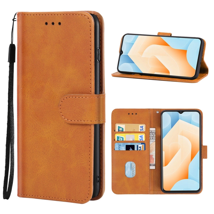 Leather Phone Case, For Huawei nova Y70, For OPPO Realme Narzo 50i Prime, For TECNO Pop 2, For vivo iQOO U5e