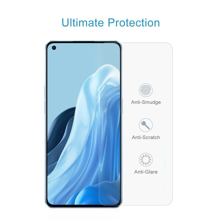 0.26mm 9H 2.5D Tempered Glass Film, For OPPO Reno7 A (1 PC), For Huawei nova Y90 (1 PC)