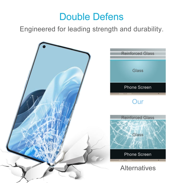 0.26mm 9H 2.5D Tempered Glass Film, For OPPO Reno7 A (1 PC), For Huawei nova Y90 (1 PC)