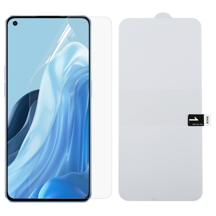 Full Screen Protector Explosion-proof Hydrogel Film, For OPPO Reno7 A (1 PC), For Huawei nova Y90 (1 PC)