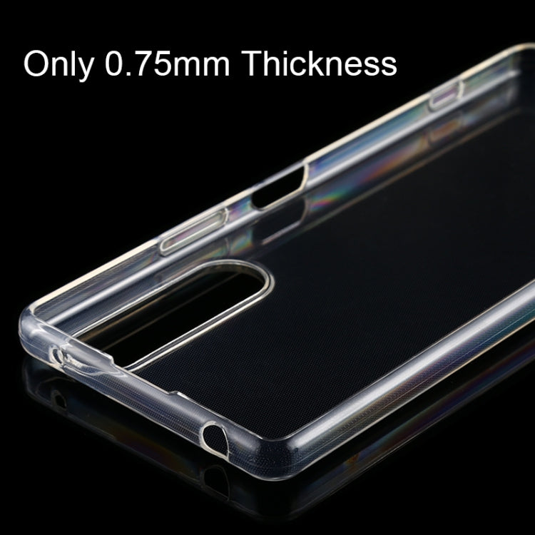 TPU Ultra-Thin Transparent Mobile Phone Case, For Sony Xperia 1 II, For Huawei Enjoy 10e, For Galaxy M11, For Galaxy A41, For Vivo iQOO 3, For OnePlus 8 Pro, For Motorola MOTO G8, For LG V60, For OPPO Find X2 Pro, For Xiaomi Black Shark 3, For Huawei Y7P