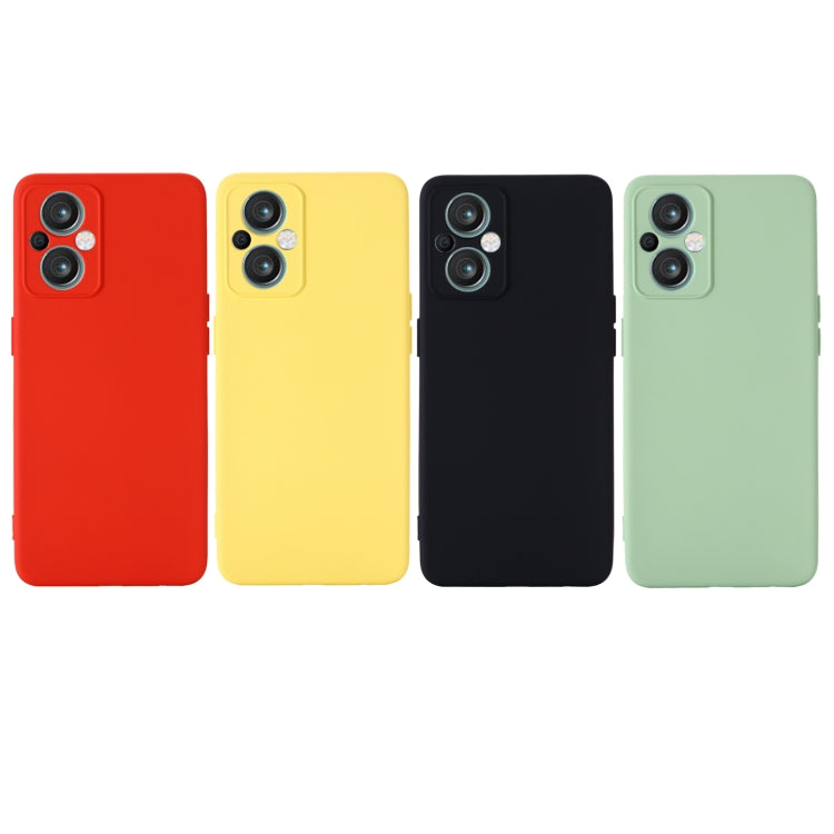 Pure Color Liquid Silicone Shockproof Full Coverage Phone Case, For OPPO A96 5G/Reno7 Z 5G Global/ Reno7 Lite 5G/F21 Pro 5G Global/Reno8 Lite 5G Global, For OPPO Realme 9 4G Global/Realme Narzo 50 Pro 5G Global