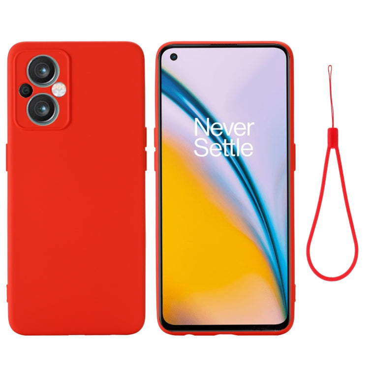 Pure Color Liquid Silicone Shockproof Full Coverage Phone Case, For OPPO A96 5G/Reno7 Z 5G Global/ Reno7 Lite 5G/F21 Pro 5G Global/Reno8 Lite 5G Global, For OPPO Realme 9 4G Global/Realme Narzo 50 Pro 5G Global