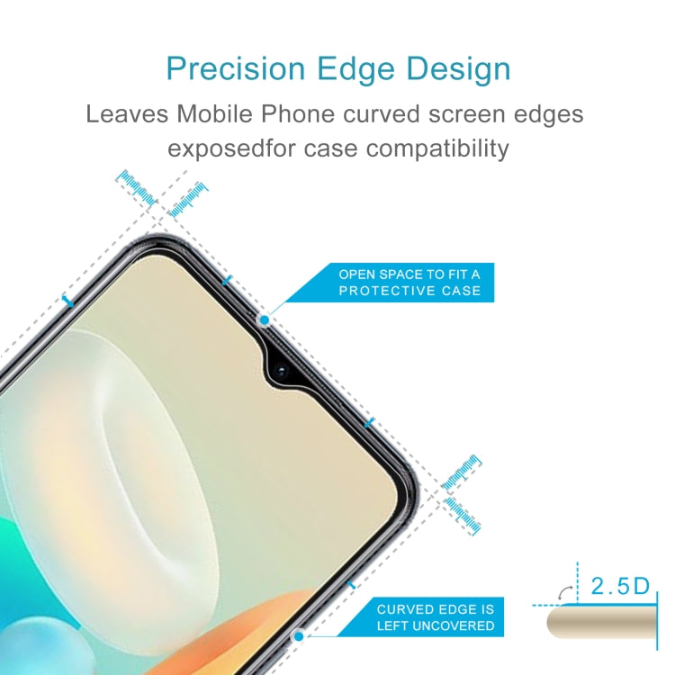 0.26mm 9H 2.5D Tempered Glass Film, For vivo Y33t (1 PC), For vivo Y77 / vivo Y77e / Y77e t1 (1 PC), For vivo Y55 5G (1 PC), For vivo Y75 5G / Y55 / T1 Snapdragon 680 (1 PC)