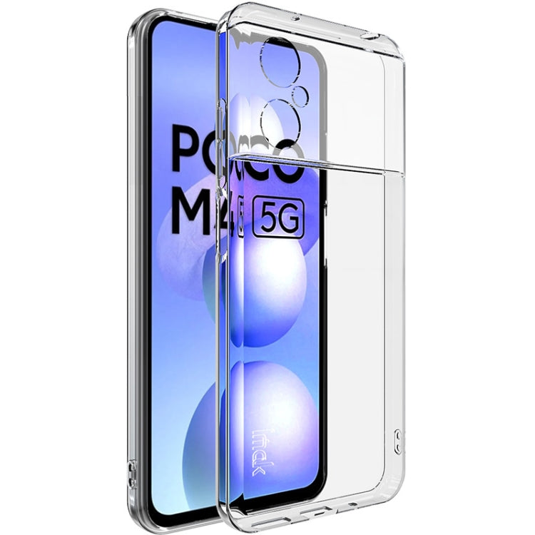 IMAK UX-5 Series Transparent Shockproof TPU Protective Phone Case, For Honor 70 Pro 5G/70 Pro+ 5G, For OPPO Find X5, For Xiaomi Redmi Note 11E 5G/Redmi 10 5G/Redmi 10 Prime+ 5G, For Xiaomi Poco C40, For Xiaomi Poco M4 5G, For OnePlus Ace Racing 5G