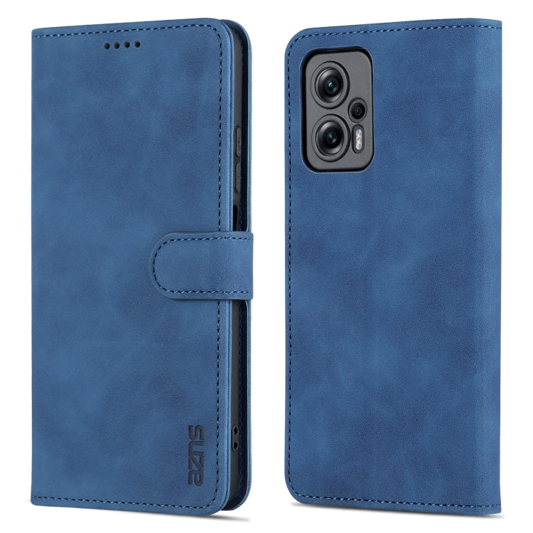 AZNS Skin Feel Calf Texture Flip Leather Phone Case