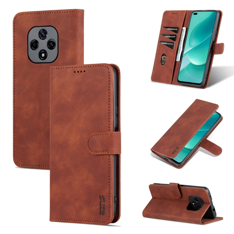 AZNS Skin Feel Calf Texture Flip Leather Phone Case