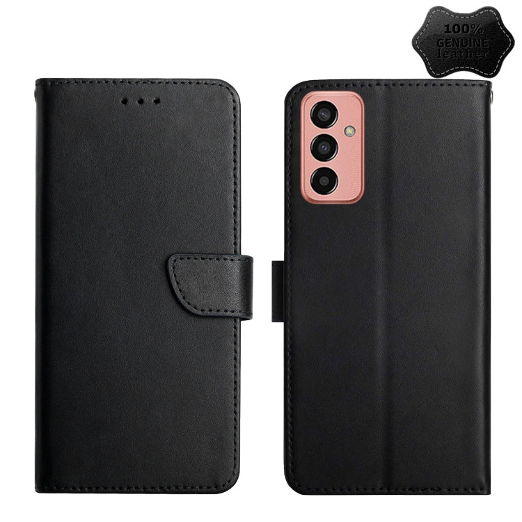 Genuine Leather Fingerprint-proof Flip Phone Case, For OPPO Realme C30, For OPPO Reno7 A, For Samsung Galaxy M13