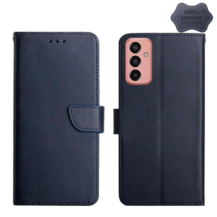 Genuine Leather Fingerprint-proof Flip Phone Case, For OPPO Realme C30, For OPPO Reno7 A, For Samsung Galaxy M13