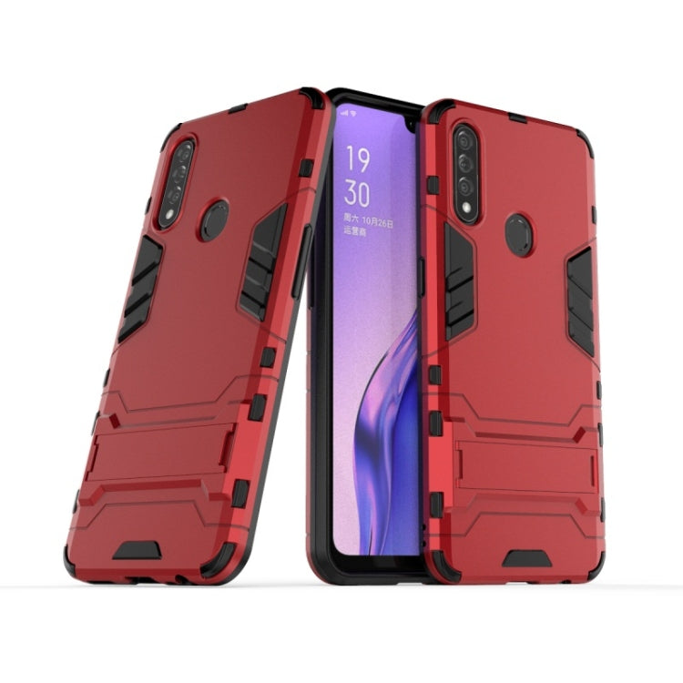 Shockproof PC + TPU with Holder, For OPPO A8, For OPPO Realme 6 Pro, For Huawei Y7p / P40 Lite E, For Huawei Enjoy 10E, For Galaxy A70e