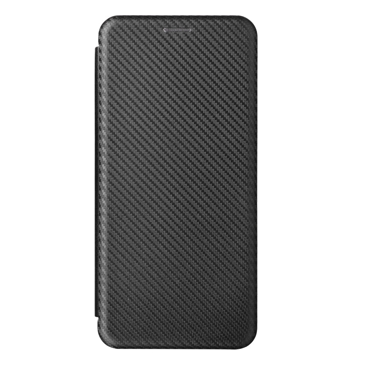 Carbon Fiber Texture Magnetic Leather Phone Case