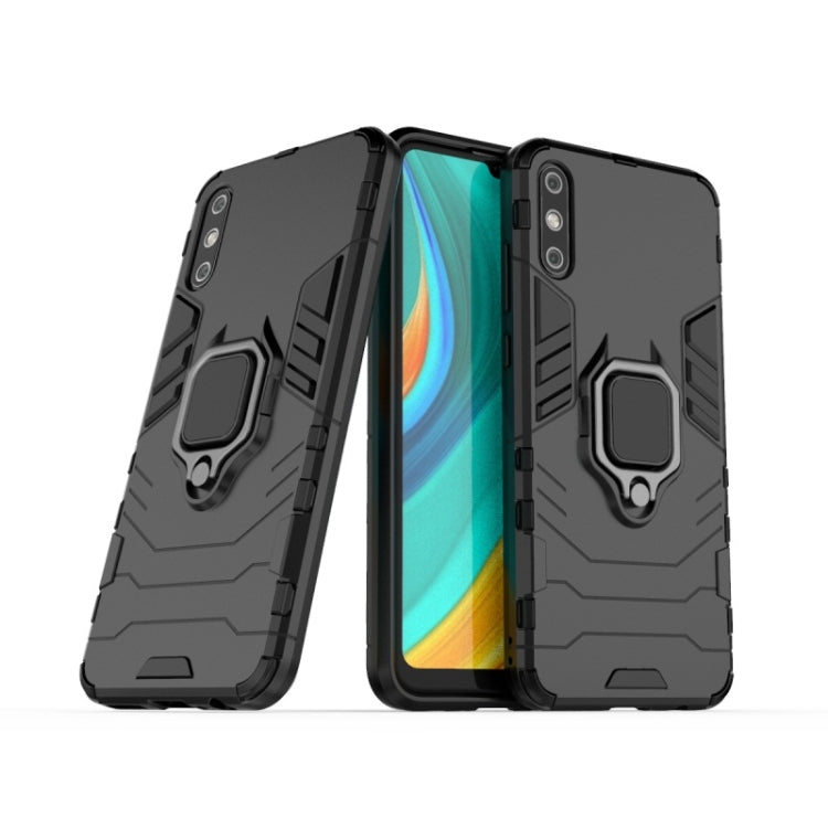 PC + TPU Shockproof Protective Case with Magnetic Ring Holder, For OnePlus 8 Pro, For OnePlus 8, For Vivo IQOO3, For Xiaomi Redmi K30 Pro, For Huawei Enjoy 10e, For Galaxy A11, For Galaxy A41, For Galaxy M31