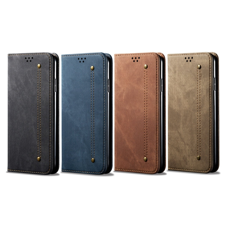 Denim Texture Casual Style Horizontal Flip Leather Case, For vivo S15 Pro, For vivo S15, For Huawei Nova 10 4G, For Xiaomi Poco C40 Global, For Xiaomi 12S Ultra, For Xiaomi M4 5G