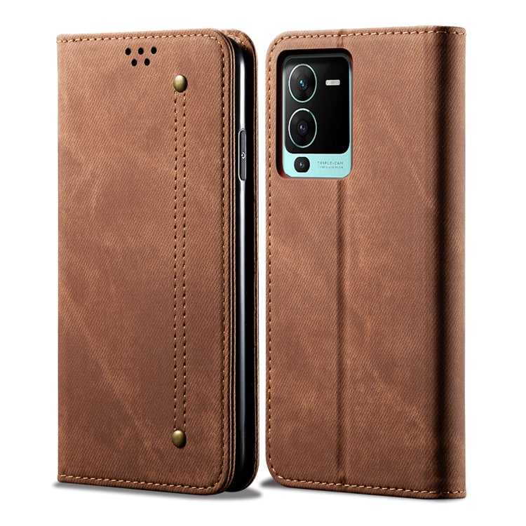 Denim Texture Casual Style Horizontal Flip Leather Case, For vivo S15 Pro, For vivo S15, For Huawei Nova 10 4G, For Xiaomi Poco C40 Global, For Xiaomi 12S Ultra, For Xiaomi M4 5G