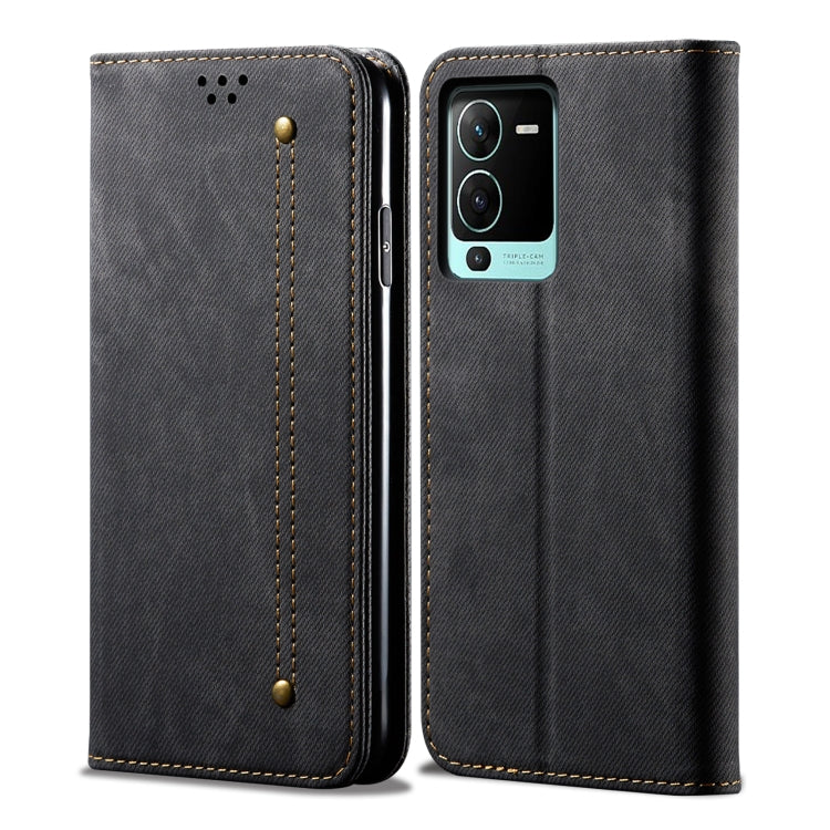 Denim Texture Casual Style Horizontal Flip Leather Case, For vivo S15 Pro, For vivo S15, For Huawei Nova 10 4G, For Xiaomi Poco C40 Global, For Xiaomi 12S Ultra, For Xiaomi M4 5G