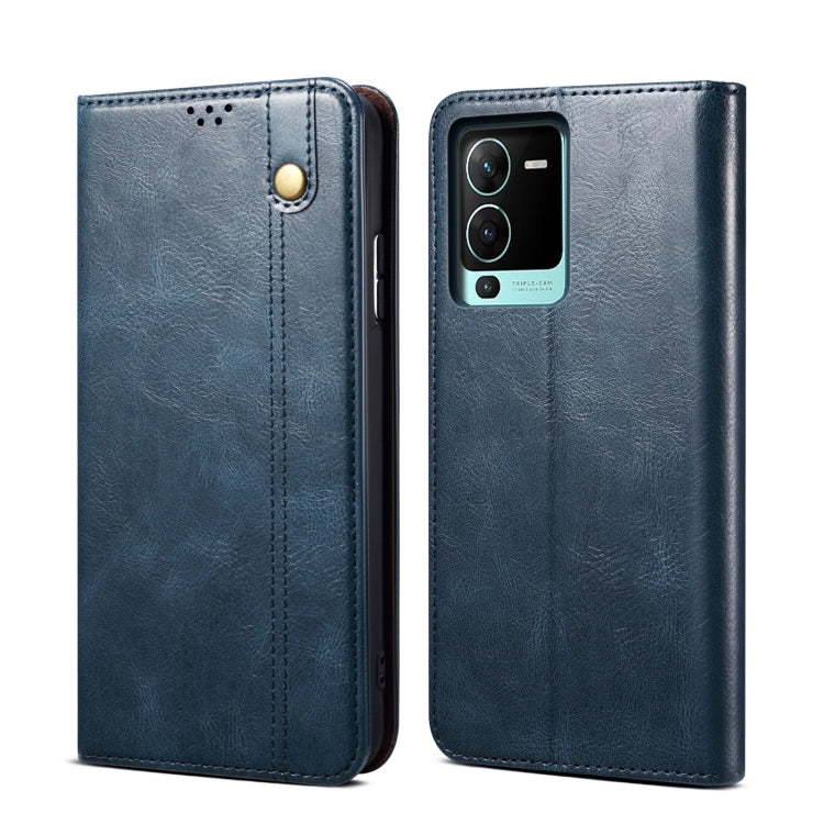 Oil Wax Crazy Horse Texture Leather Phone Case, For vivo S15 Pro, For vivo S15, For Huawei Nova 10 4G, For Xiaomi Poco C40 Global, For Xiaomi 12S Ultra, For Xiaomi M4 5G