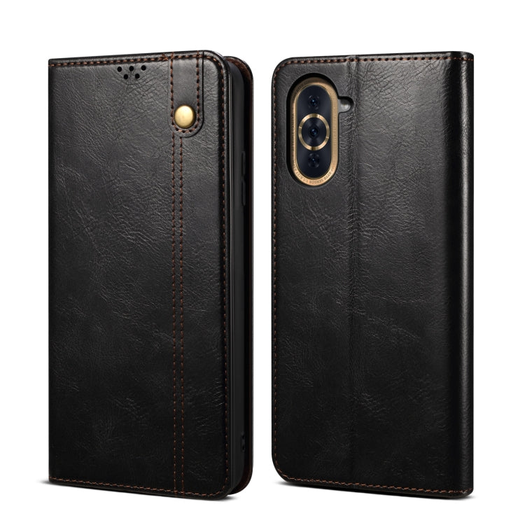 Oil Wax Crazy Horse Texture Leather Phone Case, For vivo S15 Pro, For vivo S15, For Huawei Nova 10 4G, For Xiaomi Poco C40 Global, For Xiaomi 12S Ultra, For Xiaomi M4 5G