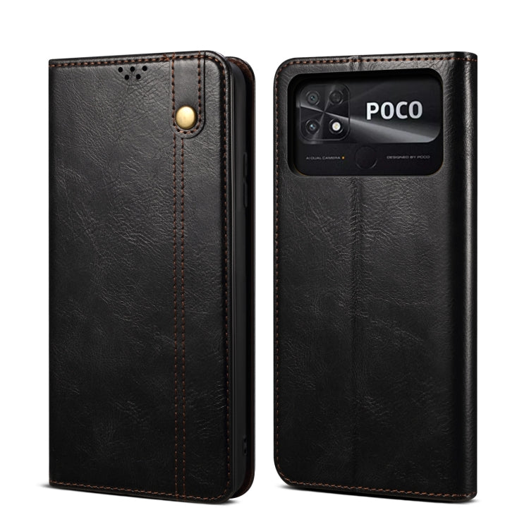 Oil Wax Crazy Horse Texture Leather Phone Case, For vivo S15 Pro, For vivo S15, For Huawei Nova 10 4G, For Xiaomi Poco C40 Global, For Xiaomi 12S Ultra, For Xiaomi M4 5G