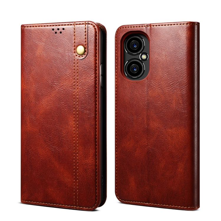 Oil Wax Crazy Horse Texture Leather Phone Case, For vivo S15 Pro, For vivo S15, For Huawei Nova 10 4G, For Xiaomi Poco C40 Global, For Xiaomi 12S Ultra, For Xiaomi M4 5G