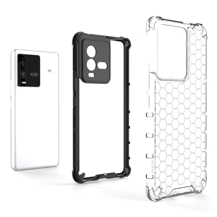 Shockproof Honeycomb PC + TPU Protective Phone Case