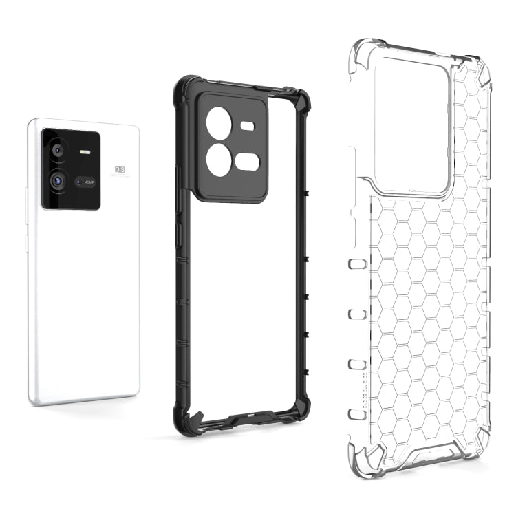 Shockproof Honeycomb PC + TPU Protective Phone Case