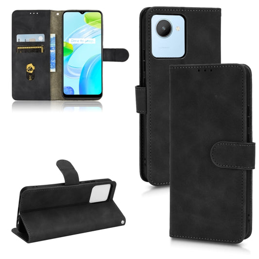 Skin Feel Magnetic Flip Leather Phone Case, For Realme C30 4G, For vivo X70, For vivo X80