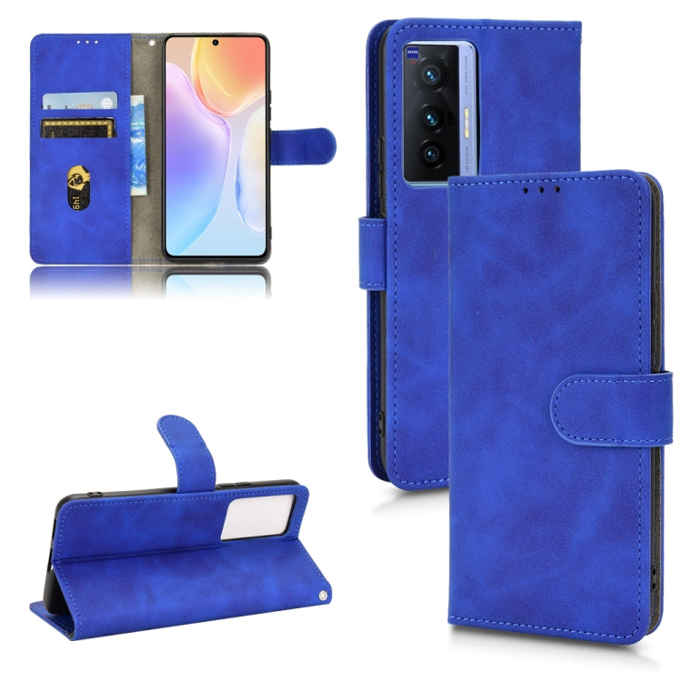 Skin Feel Magnetic Flip Leather Phone Case