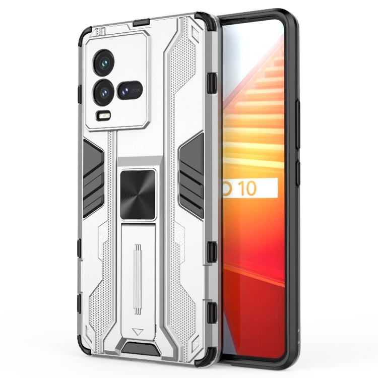 Supersonic PC + TPU Shock-proof Protective Phone Case with Holder, For vivo iQOO 10 Pro, For vivo iQOO 10