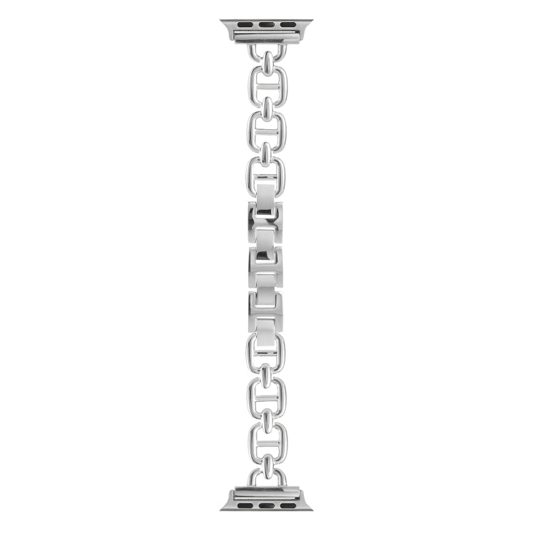 Steel Watch Band For Apple Watch Series, 7 45mm / 6&SE&5&4 44mm / 3&2&1 42mm, 7 41mm / 6&SE&5&4 40mm / 3&2&1 38mm