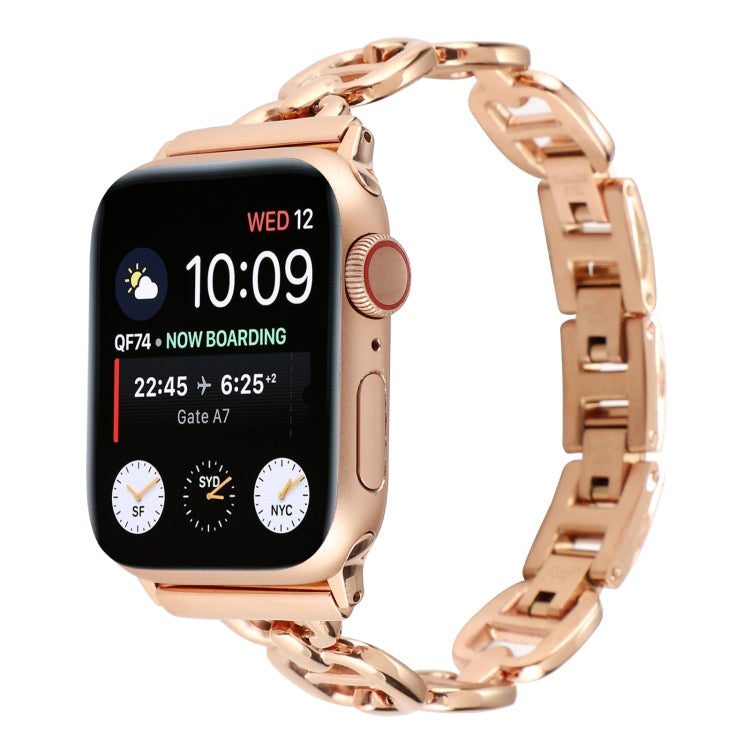 Steel Watch Band For Apple Watch Series, 7 45mm / 6&amp;SE&amp;5&amp;4 44mm / 3&amp;2&amp;1 42mm, 7 41mm / 6&amp;SE&amp;5&amp;4 40mm / 3&amp;2&amp;1 38mm