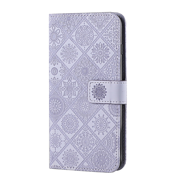 Ethnic Style Embossed Pattern Leather Phone Case, For OPPO A96 4G