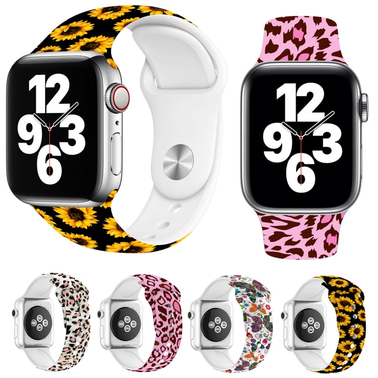 Single Nail Printing Watch Band For Apple Watch Series, 7 45mm / 6&amp;SE&amp;5&amp;4 44mm / 3&amp;2&amp;1 42mm, 7 41mm / 6&amp;SE&amp;5&amp;4 40mm / 3&amp;2&amp;1 38mm