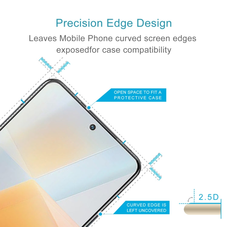 0.26mm 9H 2.5D Tempered Glass Film, For vivo iQOO 9 / iQOO 9T / iQOO Neo7 SE / iQOO Neo7 Racing (1 PC)