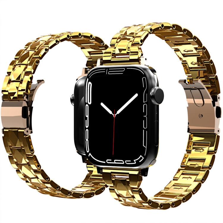 Electroplated Acrylic Watch Band For Apple Watch Series, 7 45mm / 6&amp;SE&amp;5&amp;4 44mm / 3&amp;2&amp;1 42mm, 7 41mm / 6&amp;SE&amp;5&amp;4 40mm / 3&amp;2&amp;1 38mm