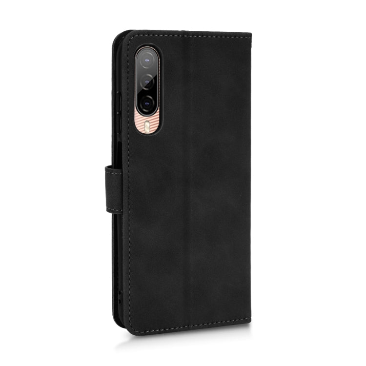 Skin Feel Magnetic Flip Leather Phone Case